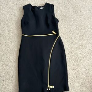 Beautiful black dress never worn Calvin Klein size 10